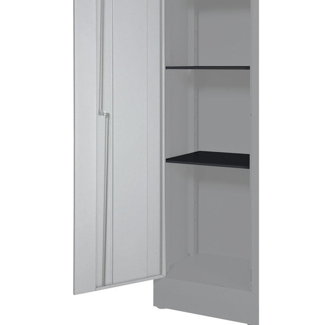 BoxoUSA-2 Shelves for 24" Tall Cabinet MST240001DG2 (2-Piece), Dark Grey-[product_sku]