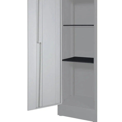 BoxoUSA 2 Shelves for Double Door 44" Cabinet MST44001DG2, Dark Grey P-MST-07DG2