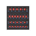 BoxoUSA 28-Piece ½” Drive SAE Impact Socket Set | 2/3 Drawer EVA Foam BX838-R
