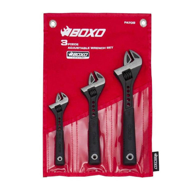 BoxoUSA-3-Piece Adjustable Wrench Set-[product_sku]