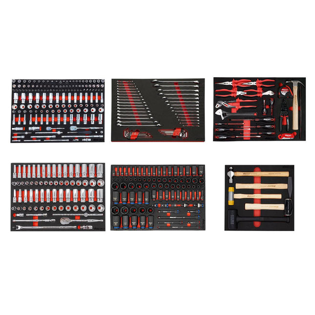 BoxoUSA-379-Piece Metric & SAE Ultimate Master EVA Foam Tool Set-MTS-1