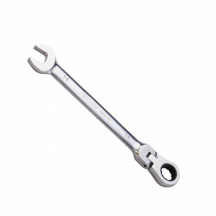 BoxoUSA-3/8" SAE Combination Ratcheting Wrench with Flex Head-[product_sku]