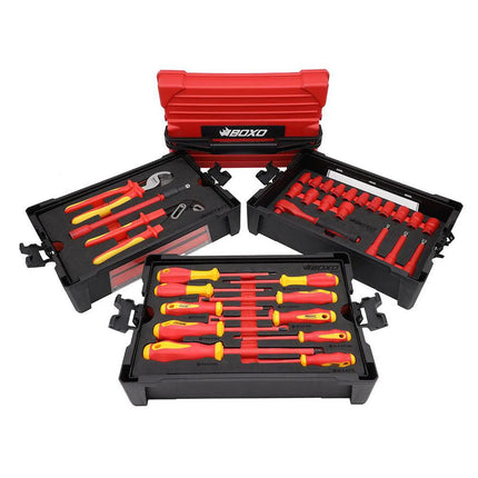 BoxoUSA 39-Piece Insulated Electrician Tool Set BXI040