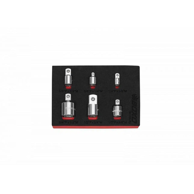 BoxoUSA 6-Piece Socket Adaptor Set | 1/9th EVA Foam BX336-R2