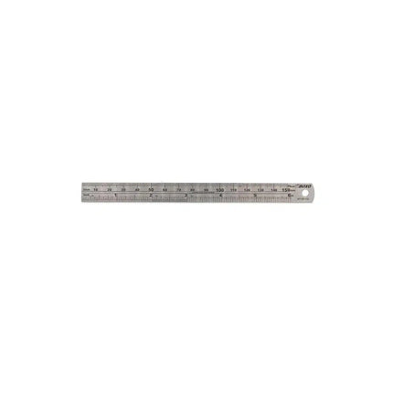 BoxoUSA 6" Steel Ruler with Conversion Table MT-SR-150