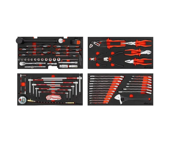 69-Piece Karting Tool Set for 3-Drawer Hand Carry Box – BoxoUSA