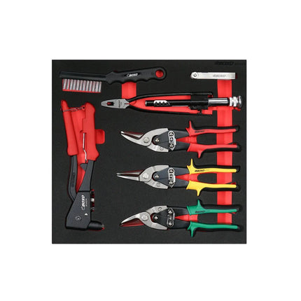 BoxoUSA 7-Piece Aviation Tool Set | 2/3rd EVA Foam BX793-R