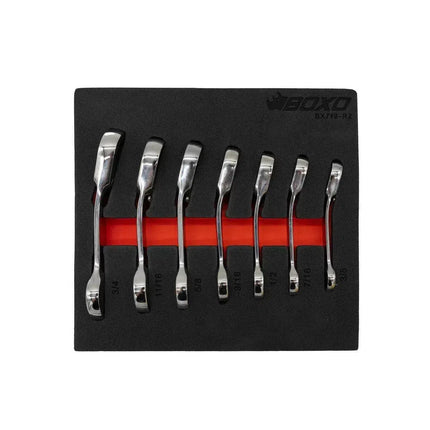 BoxoUSA SAE 12-Point Master Tool Set | Advanced, 186-Pieces S12MTS-2