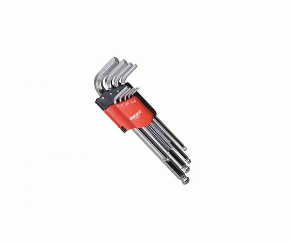 Eklind Ball-Hex-L SAE Long Arm Ball End Hex L-Key Set 11 pc - PaintPlace New Yor