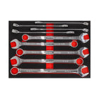 BoxoUSA 9-Piece SAE Extra Long Combination Wrench Set | 3/3 Drawer EVA Foam BX933-R2