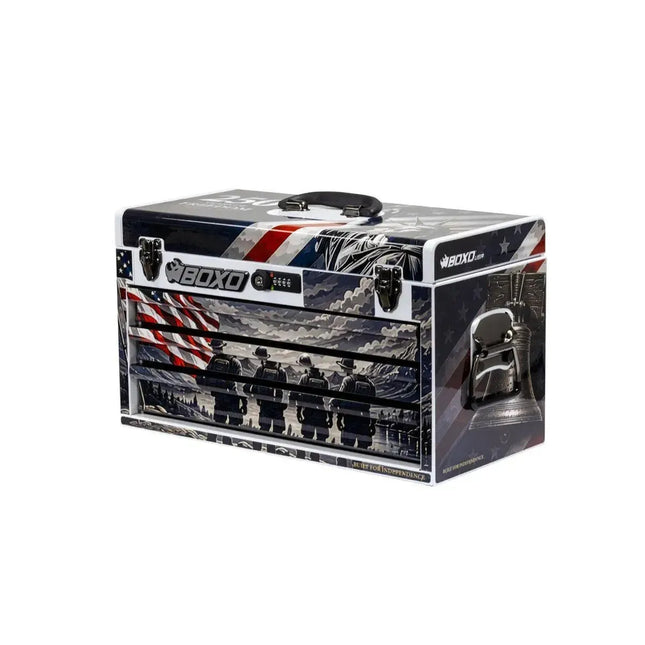BoxoUSA America 250 3-drawer Hand Carry Toolbox ECC20301L-FRDM