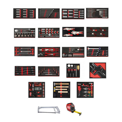 BoxoUSA Aviation Master Tool Set - Level 2 | 244-Piece SAE Tool Set AVI-2