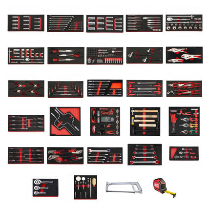 BoxoUSA Aviation Master Tool Set - Level 3 | 281-Piece SAE Tool Set AVI-3