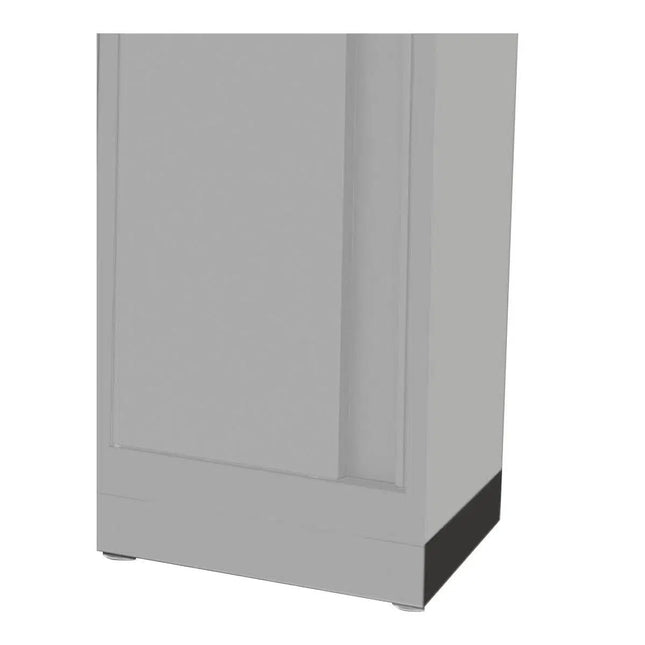 BoxoUSA Bottom Side Panel for Wall Cabinet, Dark Grey 19-11/16" D P-MST-02DG2