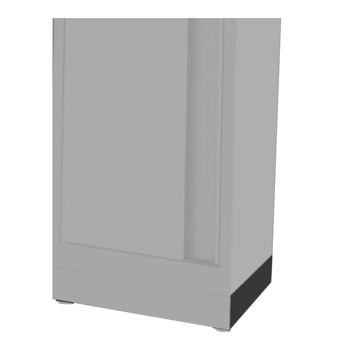 BoxoUSA-Bottom Side Panel for Wall Cabinet, Dark Grey 19-11/16" D-[product_sku]