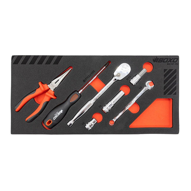 BoxoUSA-BoxoUSA Sample EVA Foam Kit With Tools | 1/3rd EVA Foam-BX747-R2