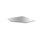 BoxoUSA Dimple Corner Cabinet Stainless Worktop P-MST-08U