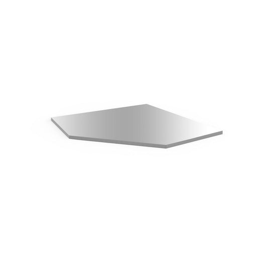 BoxoUSA-Dimple Corner Cabinet Stainless Worktop-[product_sku]