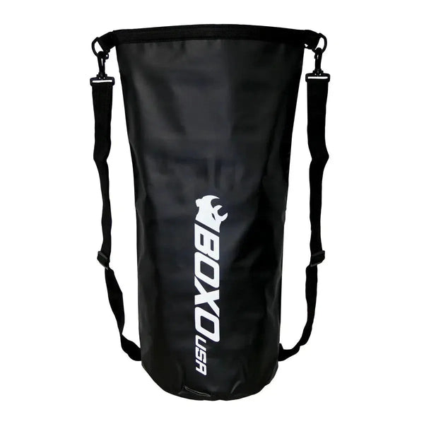 BOXIO - DRYBAG: 5L wasserdichte Tasche für Camping, Kanu, SUP, Boot & Outdoor – Lebensmittelechter Ice Bag Cool, perfektes Camping Zubehör um Einkäufe zu kühlen