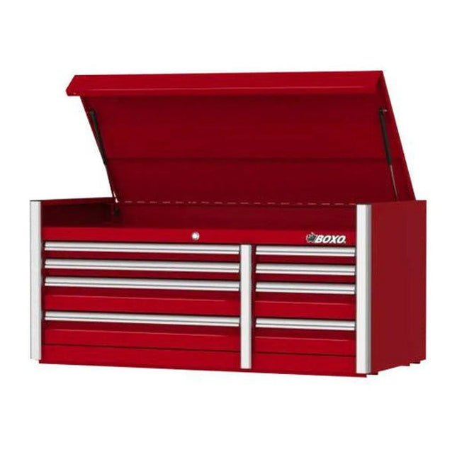 BoxoUSA Elite Series | 54" 8-Drawer Top Tool Chest | Red ACA540081-R