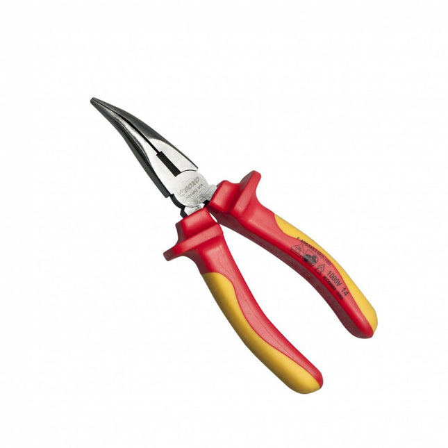BoxoUSA-Insulated Bent Nose Pliers 8"-[product_sku]