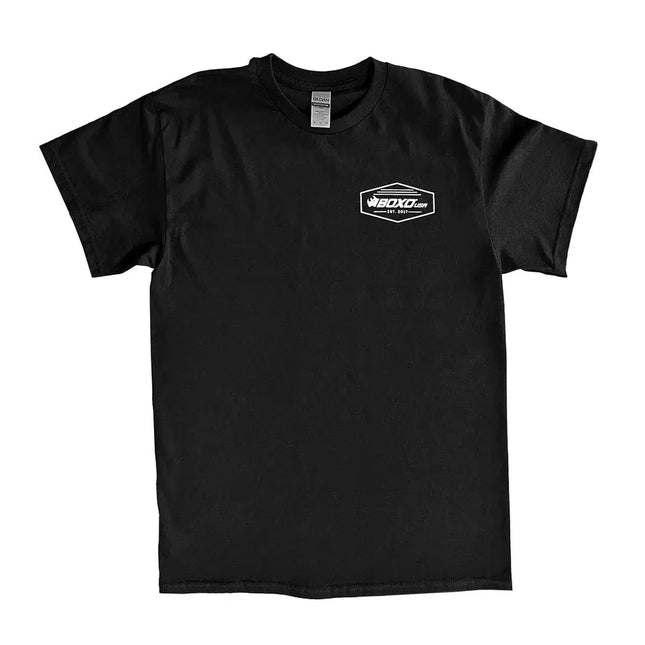 BoxoUSA Men's Black BoxoUSA Established 2017 T-Shirt BXTB-EST-S