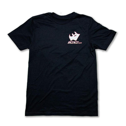 BoxoUSA-Men's Black BoxoUSA Rhino T-Shirt | Large-[product_sku]