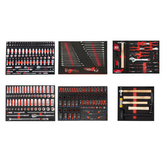 BoxoUSA Metric and SAE Master Tool Set | Advanced, 390-Pieces MTS-1