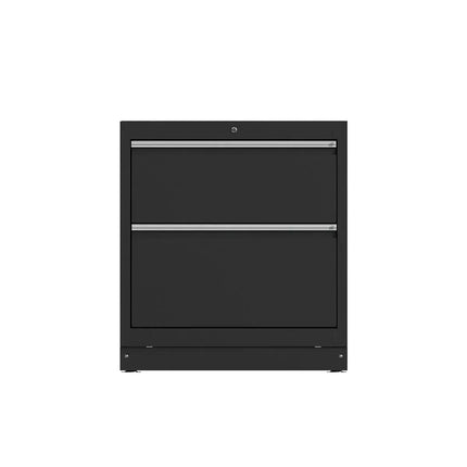 BoxoUSA OSM Pro Series | 34" 2-Drawer Cabinet MST34A021-RBK-S