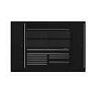 BoxoUSA OSM Pro Series | 9-Piece Professional Organized Storage Modules Build Out | 10-Drawers, 4-Cabinets OSM-B6-S