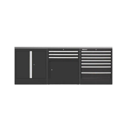 BoxoUSA OSM Series | 102" 4-Piece Professional Organized Storage Modules Build Out OSM-L102