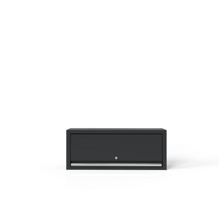 BoxoUSA OSM Series | 34" Cupboard with Gas Lift and Cable Hole MSC340002-RBKS