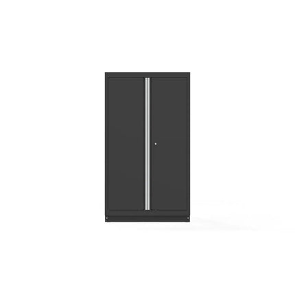 BoxoUSA OSM Series | 44" x 78" Double-Door Cabinet with Aluminum Handle | Dark Grey MST44001DG2