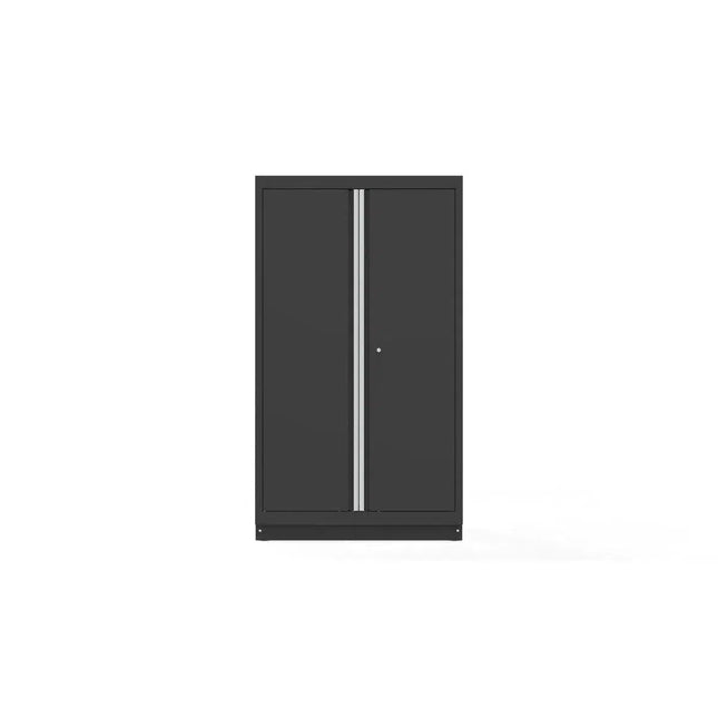 BoxoUSA OSM Series | 44" x 78" Double-Door Cabinet with Aluminum Handle | Dark Grey MST44001DG2