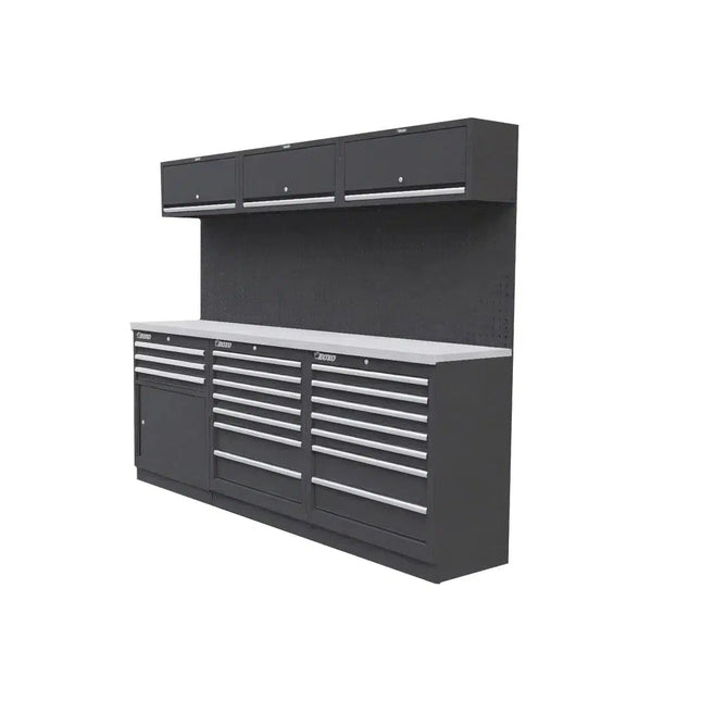 BoxoUSA OSM Series | 76" 15-Piece Professional Organized Storage Modules Build Out OSM-R326