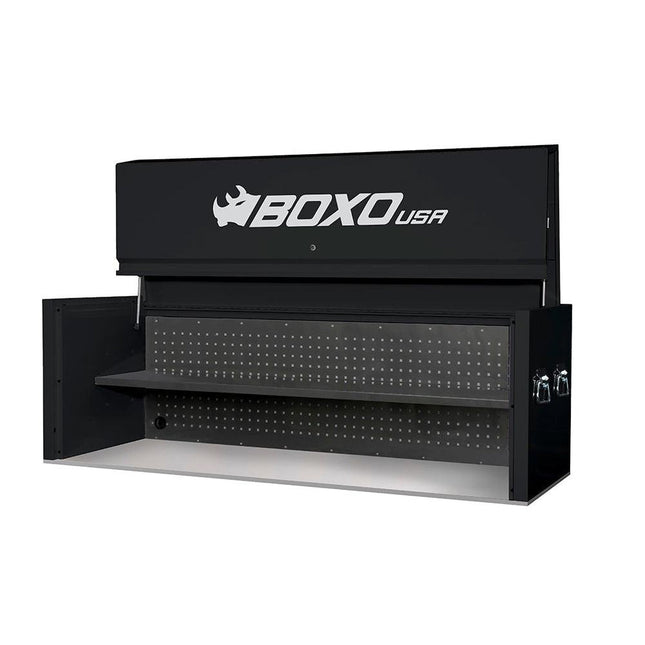 BoxoUSA-Pro Series | Garage Top for 72" 14-Drawer Rolling Tool Box-UAC720001S-BK