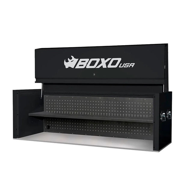 BoxoUSA Pro Series | Garage Top for 72" 14-Drawer Rolling Tool Box UAC720001S-BK