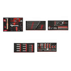 BoxoUSA SAE 12-Point Master Tool Set | Starter, 130-Pieces S12MTS-1