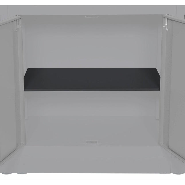 BoxoUSA-Shelf for 34" Double Door Closet MST340001DG2, Dark Grey-[product_sku]