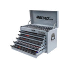 BoxoUSA UTV Box Pro | 258-Piece Metric and SAE UTV Tool Set with 5-Drawer Hand Carry Tool Box UTVBXPRO-GY-BK