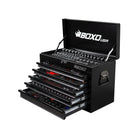 BoxoUSA UTV Box Pro | 258-Piece Metric and SAE UTV Tool Set with 5-Drawer Hand Carry Tool Box UTVBXPRO-BK