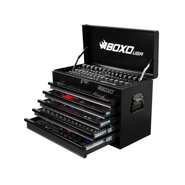 ビジュカ3BOX+αセット BoxoUSA UTV Box Pro | 258-Piece SxS 5-Drawer Tool Kit