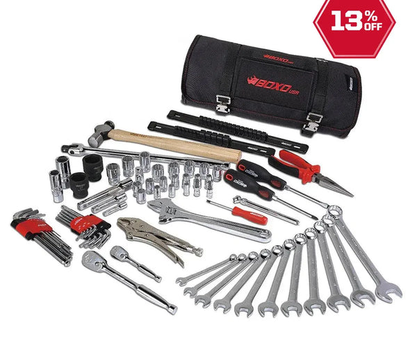 UTV Roll | 69-Piece Metric UTV Tool Roll – BoxoUSA