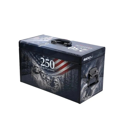 BoxoUSA America 250 3-drawer Hand Carry Toolbox ECC20301L-FRDM-BK