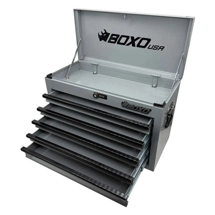 BoxoUSA 26" 5-Drawer Hand Carry Tool Box ECC26501L-SBK