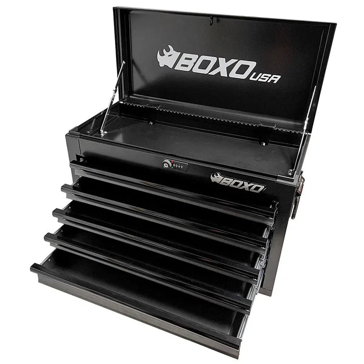 5 drawer tackle box 26" 5-Drawer Hand Carry Tool Box – BoxoUSA
