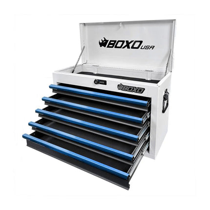 BoxoUSA 26" 5-Drawer Hand Carry Tool Box ECC26501L-SBK
