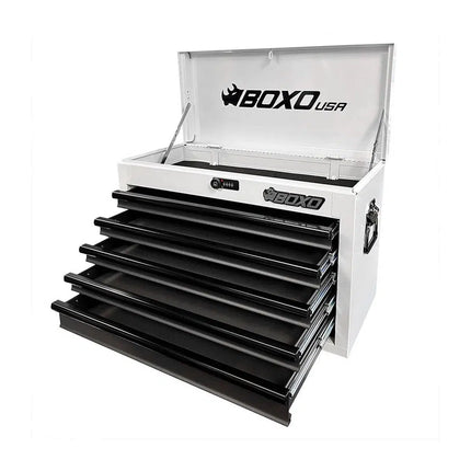BoxoUSA 26" 5-Drawer Hand Carry Tool Box ECC26501L-SBK