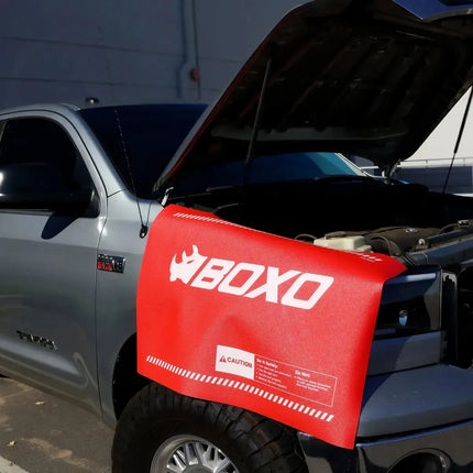 BoxoUSA BoxoUSA Fender Cover – 26” x 36” Non-Slip PVC Soft Foam Protective Mat VD900