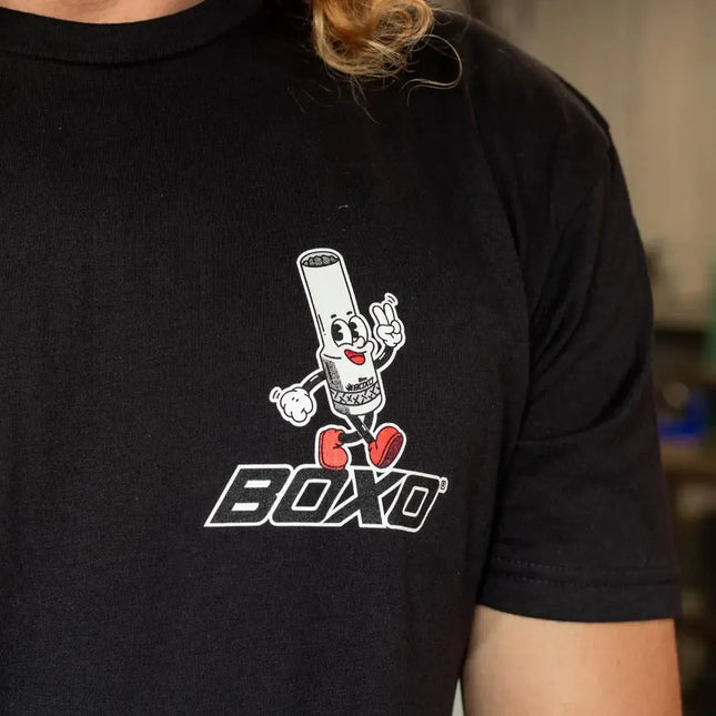 BoxoUSA BoxoUSA Most Wanted Tee | Black BXTB-10MM-S
